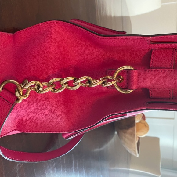 MICHAEL KORS Hamilton Tote Large Bright Pink - Picture 4 of 8